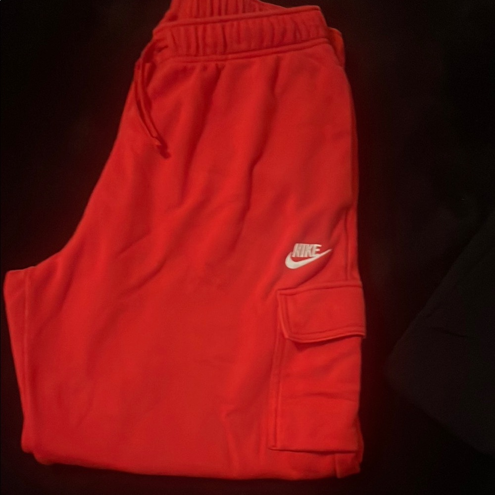 Nike Kids Red Jogger Pants